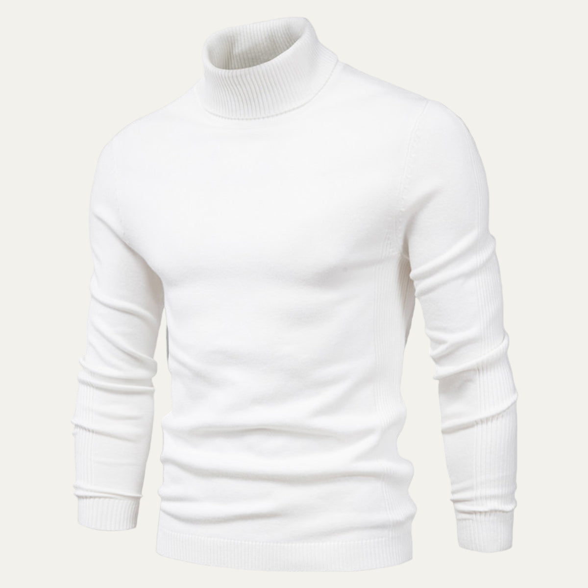 Men’s Modern High Collar Turtleneck Sweater