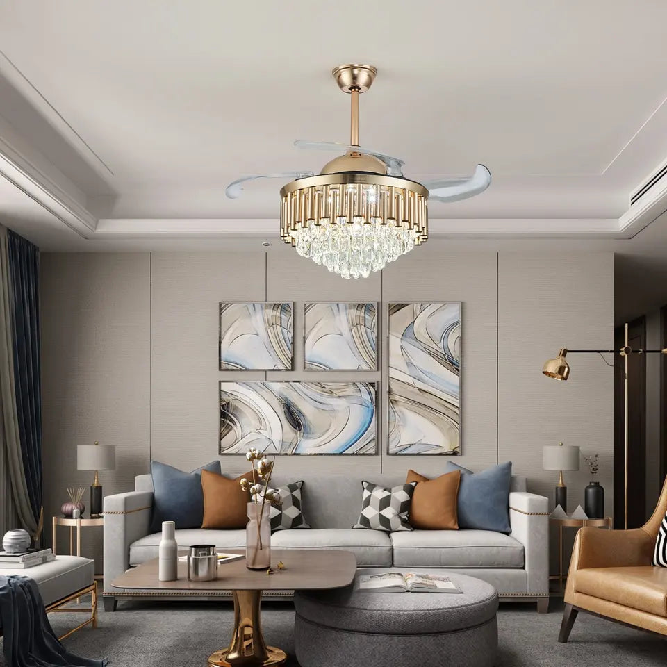 Stylish Ceiling Fan - BritishElegance