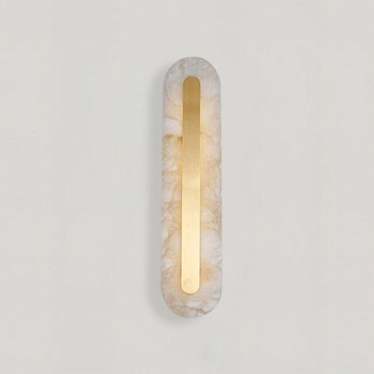 Classic Marble Wall Lamp Soft Ambient Glow - BritishElegance