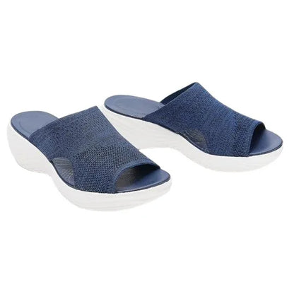 Supportive Wide Fit Flat Sandals for Women