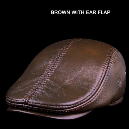 Authentic Leather Father's Baseball Cap