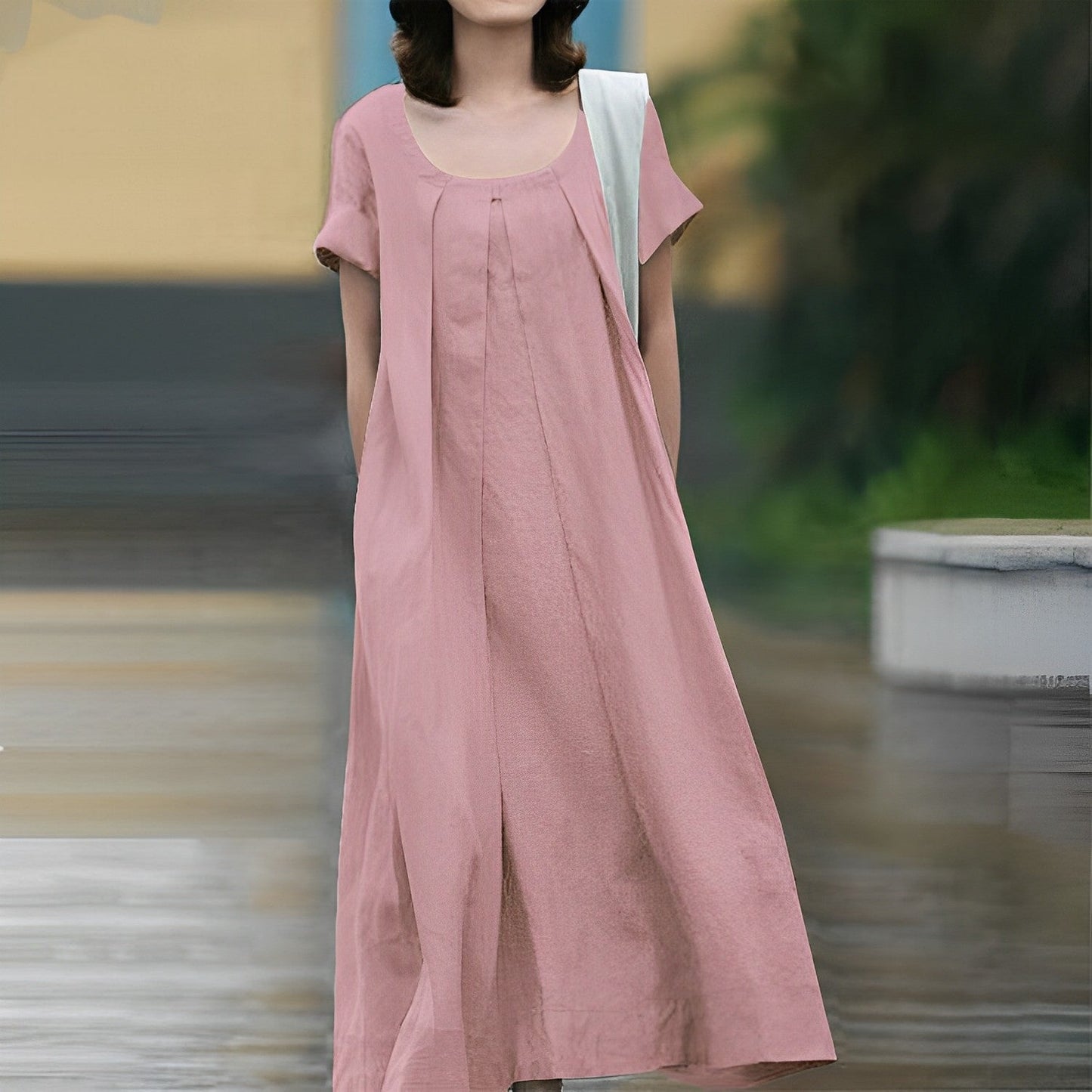 Lightweight Casual Summer Dress for Women - BritishElegance