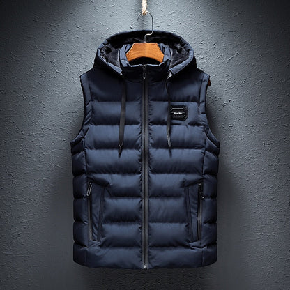 Men’s Recon Thermal Vest | Hooded Puffer Gilet – Warm & Water-Resistant