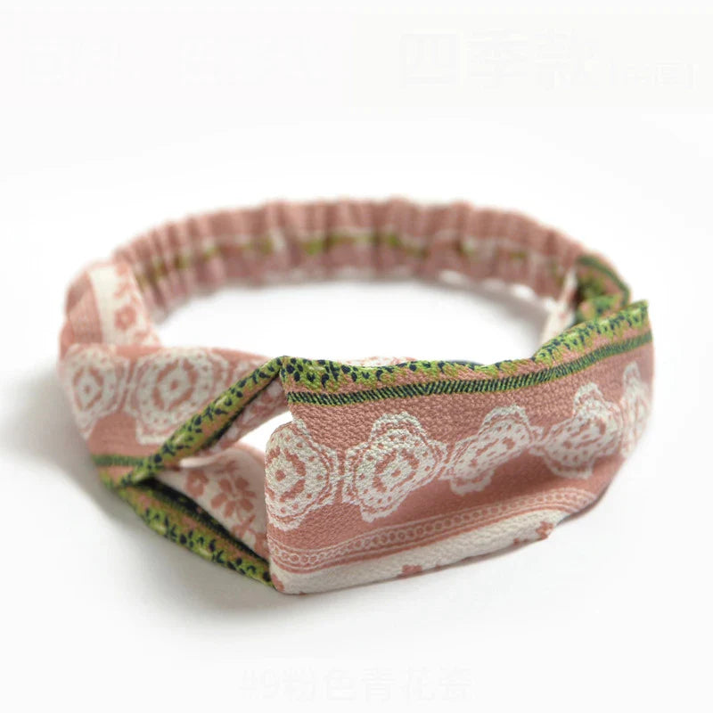 Bohemian Chic Headband – Soft Elastic Hair Tie
