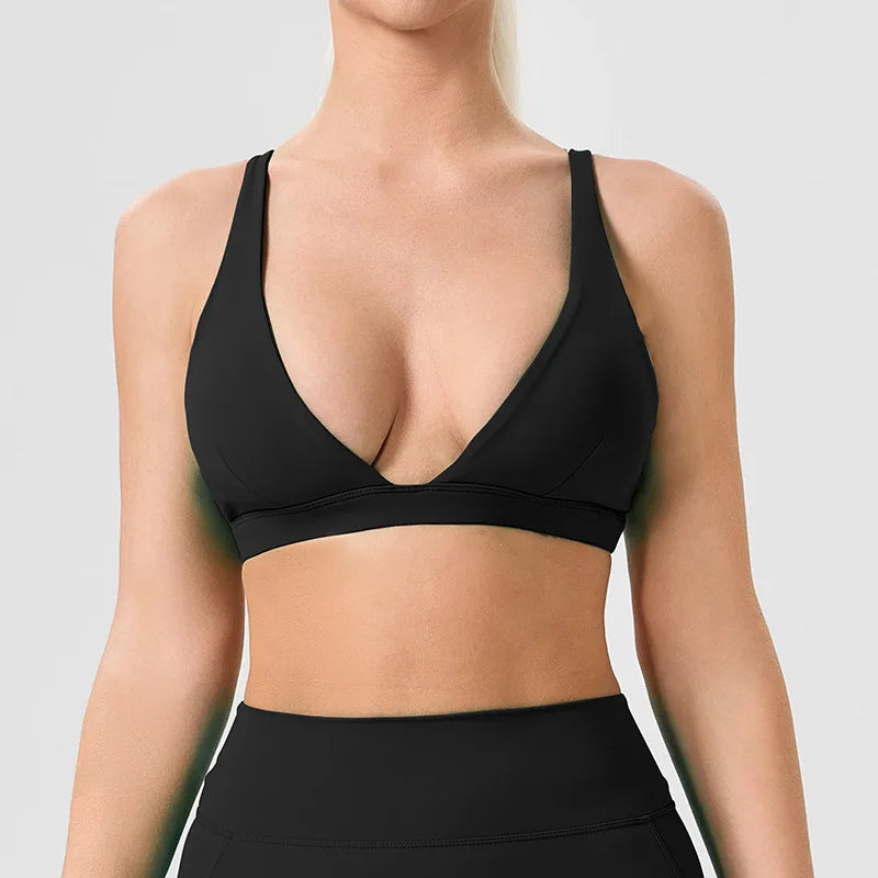 Comfortable Full Figure Sports Bra for Women - BritishElegance