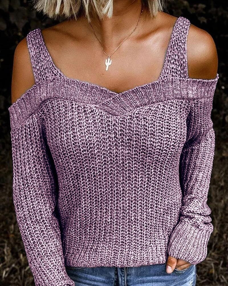 Classic Women's Crew Neck Winter Sweater