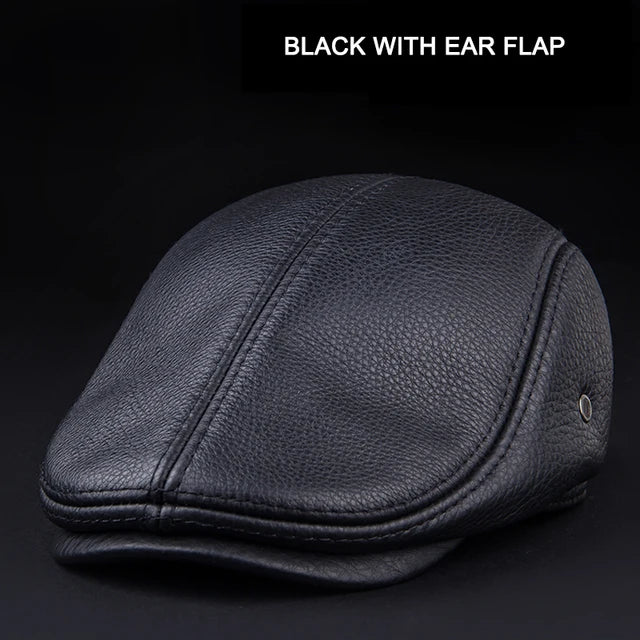 Authentic Leather Father's Baseball Cap
