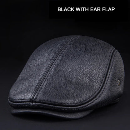 Authentic Leather Father's Baseball Cap