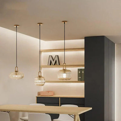 Elegant Drop Pendant Lighting Set - BritishElegance