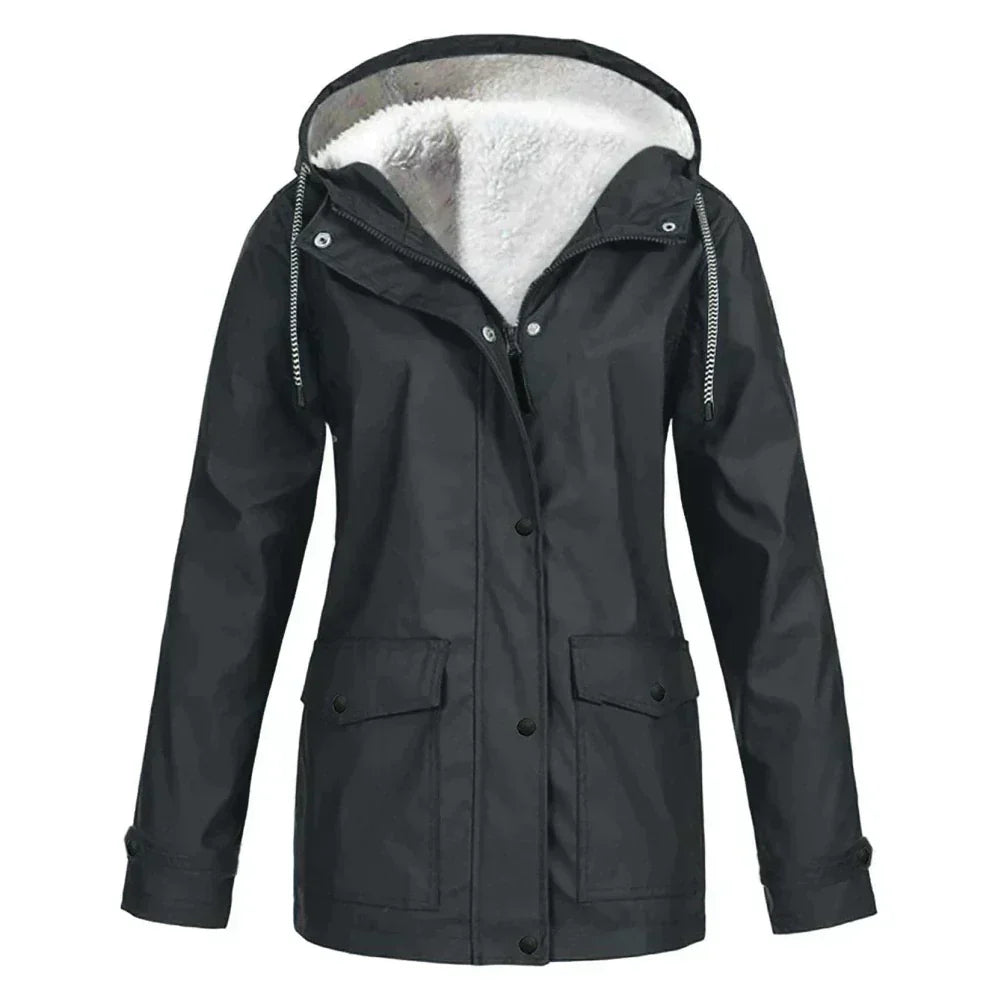 Stylish Women's Oversized Long Hooded Sweater - BritishElegance
