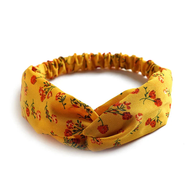 Bohemian Chic Headband – Soft Elastic Hair Tie