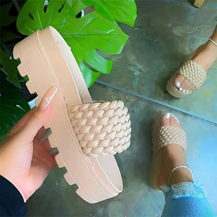 Women's Woven High Heel Sandals