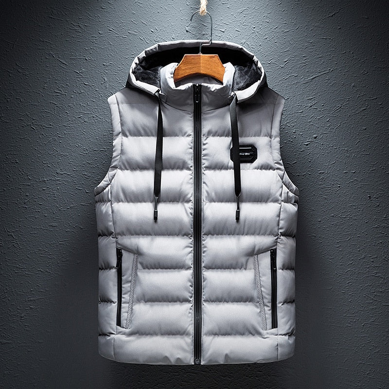 Men’s Recon Thermal Vest | Hooded Puffer Gilet – Warm & Water-Resistant