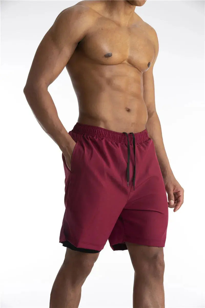 Running Shorts with Liner & Phone Pocket – Comfort & Functionality