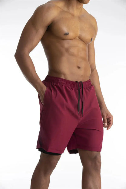 Running Shorts with Liner & Phone Pocket – Comfort & Functionality