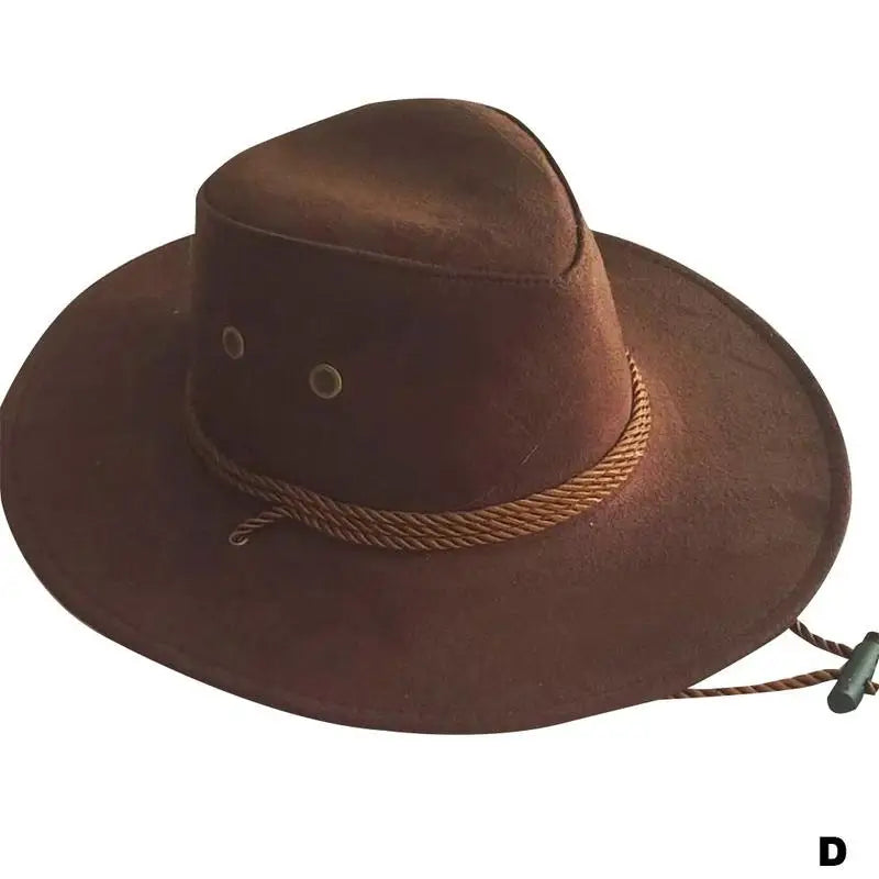 Classic Mens Wide Brim Summer Hat