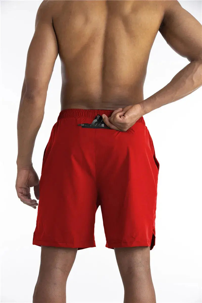 Running Shorts with Liner & Phone Pocket – Comfort & Functionality
