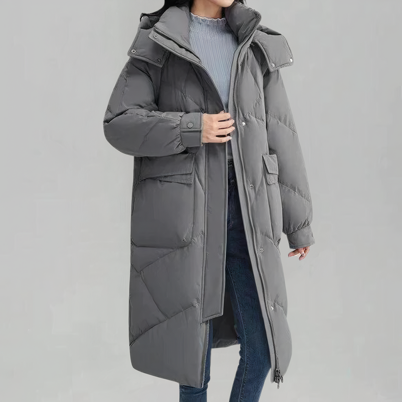 Xiomara long down jacket