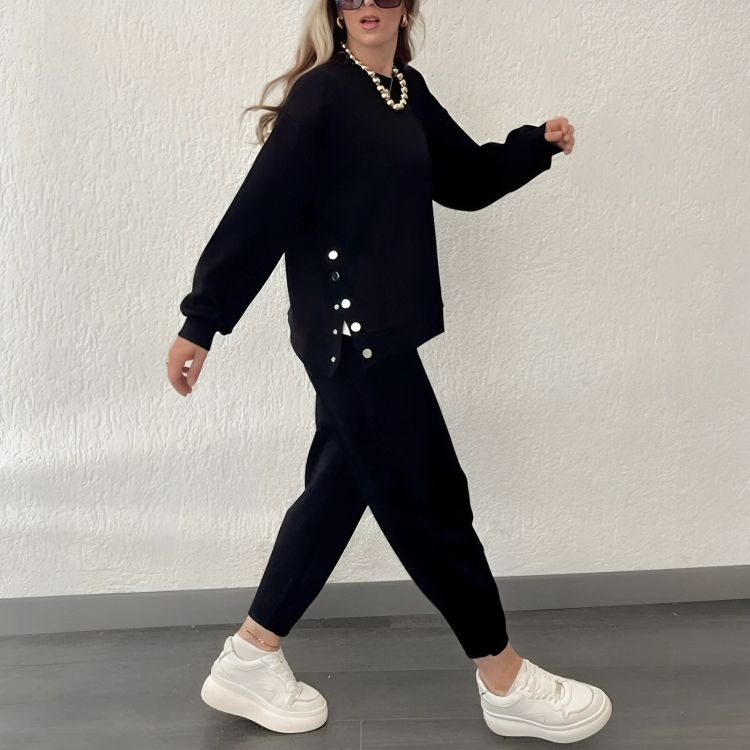 Relaxed Fit Women's Sportswear Tracksuit Set