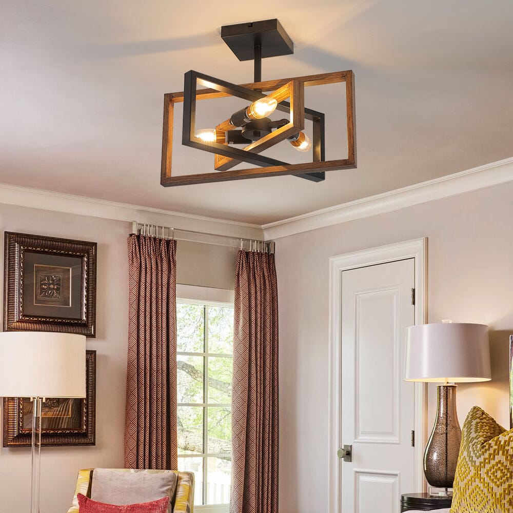 Rustic Antique Table Lamp