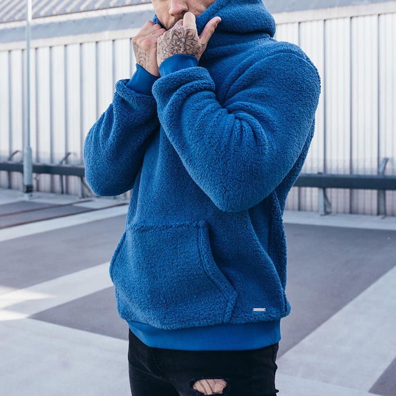 Men's premium plush hoodie