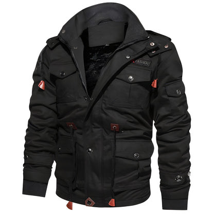 Men’s Faux Fur Lined Winter Field Parka