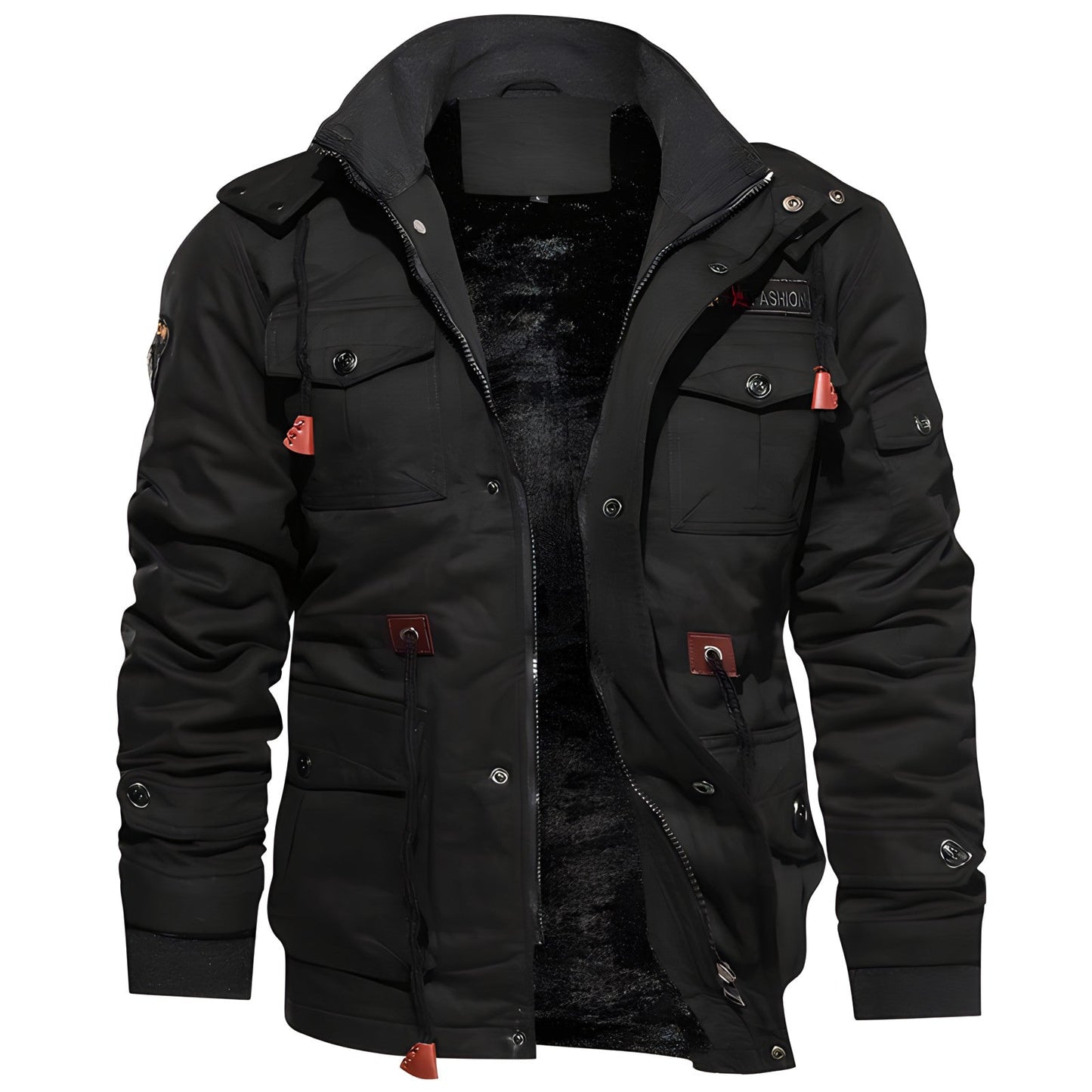 Men’s Faux Fur Lined Winter Field Parka