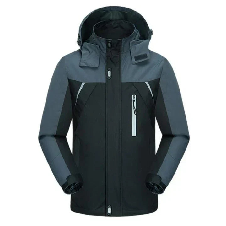 Men's bicolour winter coat