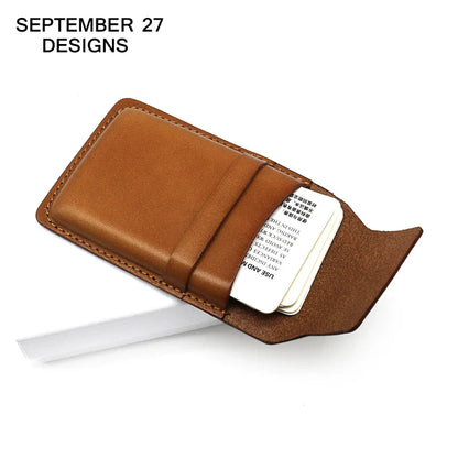Small Genuine Leather Wallet Pouch - BritishElegance