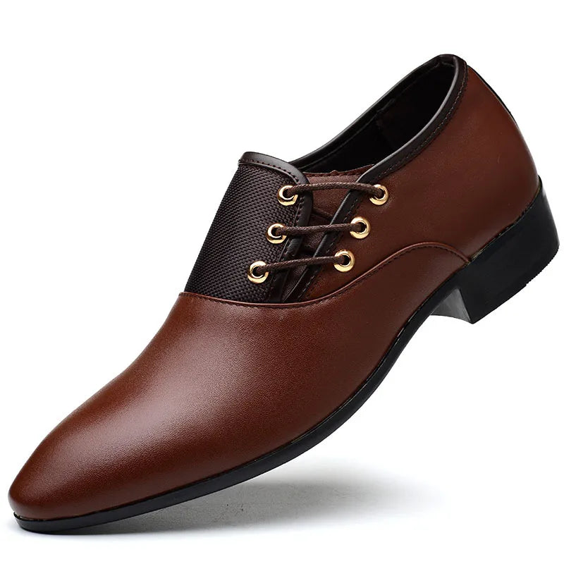 Comfortable Mens Leather Dress Shoes