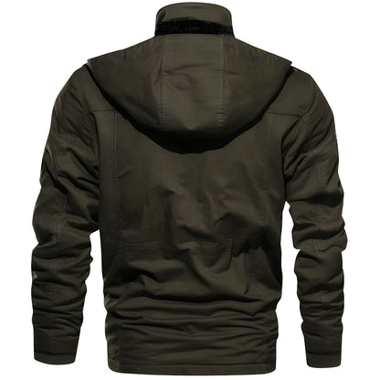 Men’s Faux Fur Lined Winter Field Parka
