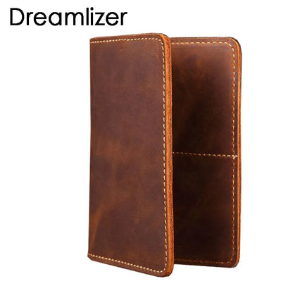 Real Leather Travel Passport Holder - BritishElegance