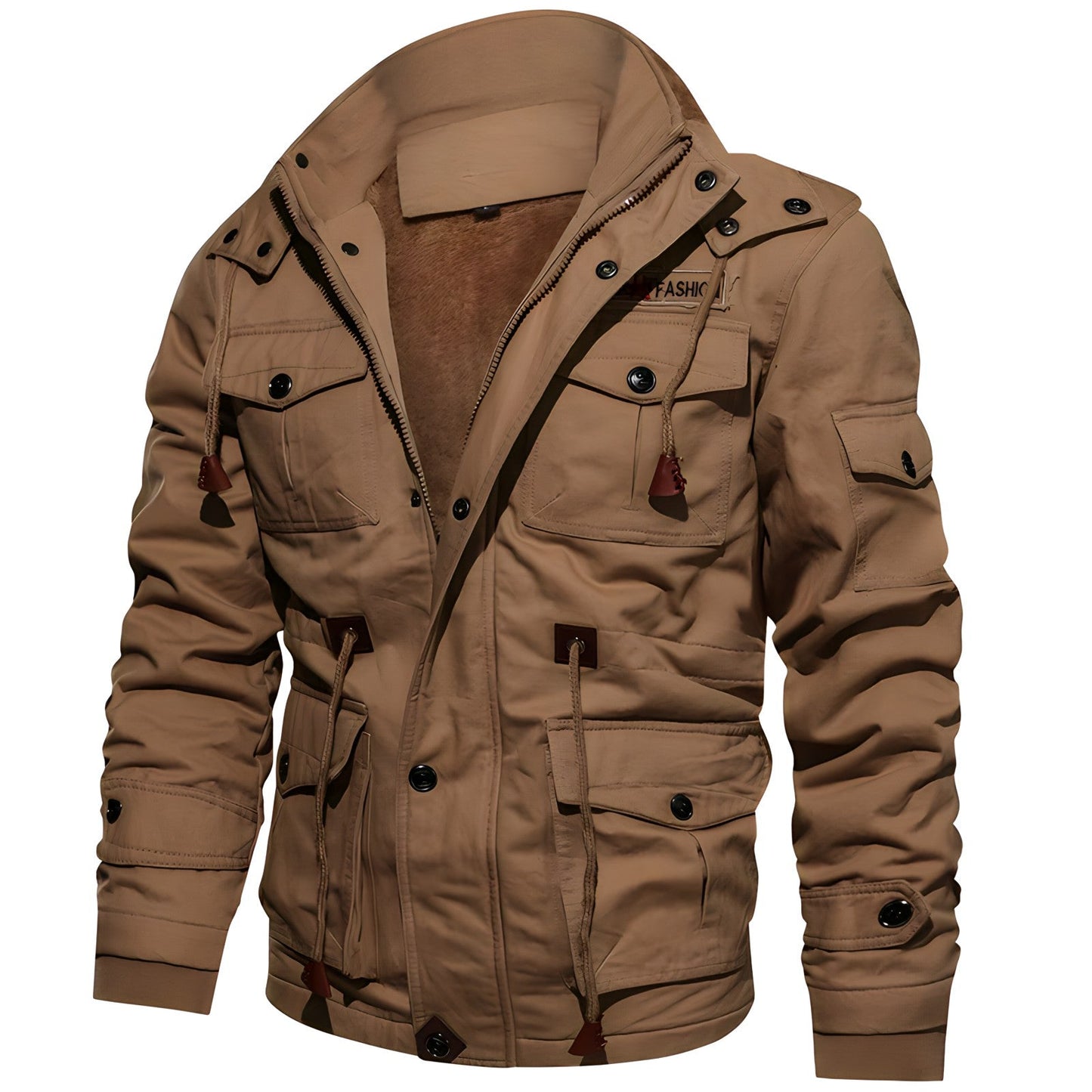 Men’s Faux Fur Lined Winter Field Parka