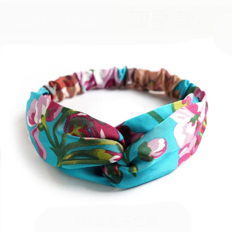 Bohemian Chic Headband – Soft Elastic Hair Tie