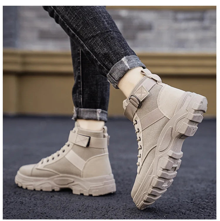 Waterproof Hiking Ankle Boots - BritishElegance