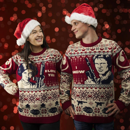 Leia | Knitted Couples Christmas Jumpers