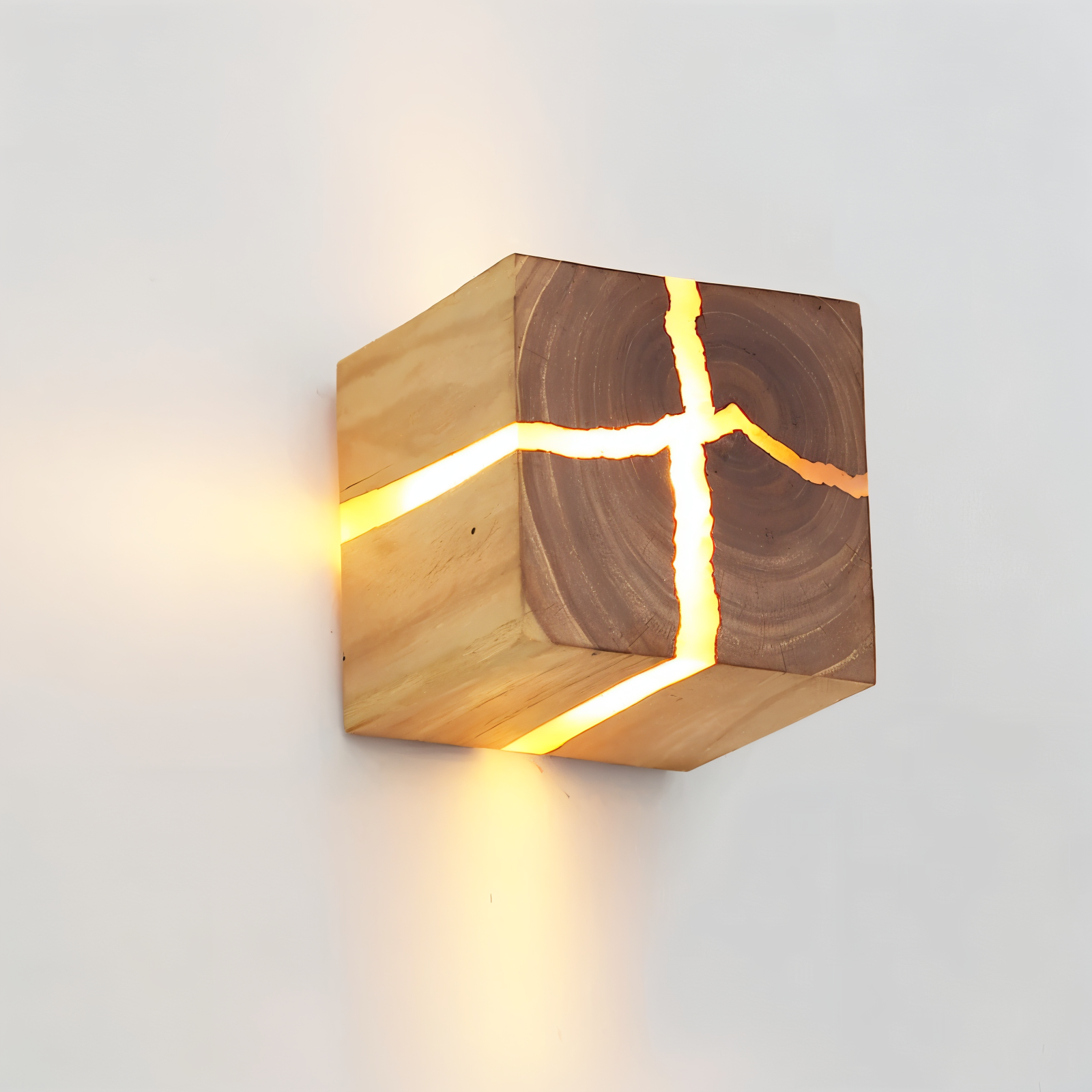 Unique Glass Wall Lamp Fixture - BritishElegance