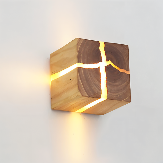 Unique Glass Wall Lamp Fixture - BritishElegance