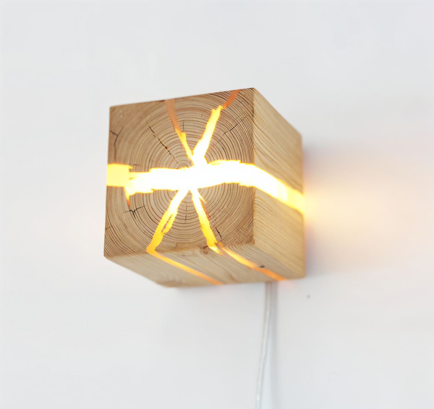 Unique Glass Wall Lamp Fixture