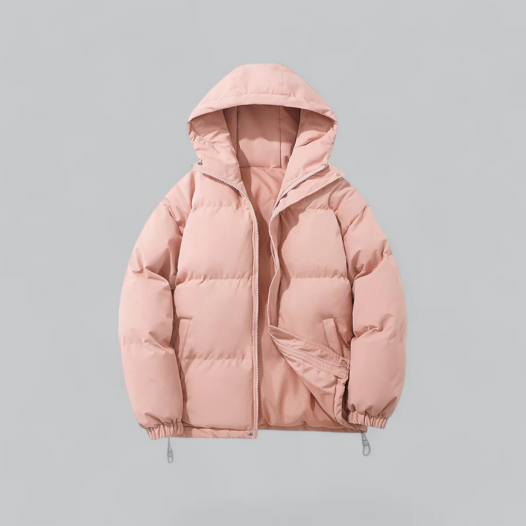 Harper | Unisex Hooded Puffer Jacket – Lightweight and Insulated for Winter Warmth