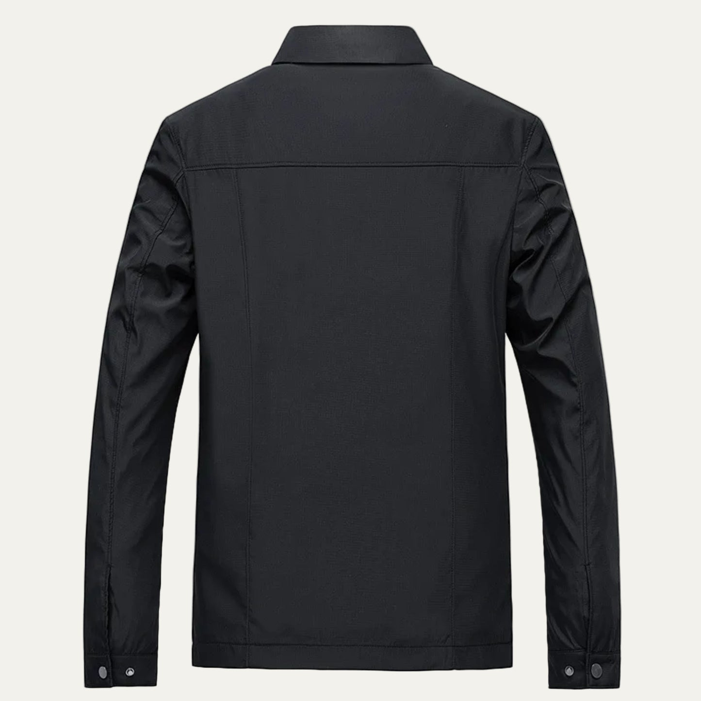 Men’s Classic Harrington Jacket with Check Lining