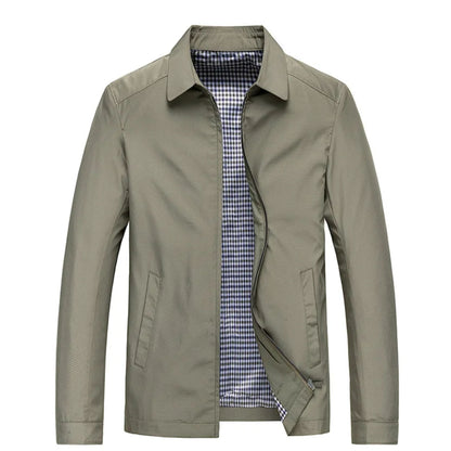 Cevori Lightweight Windproof Zip-Up Jacket