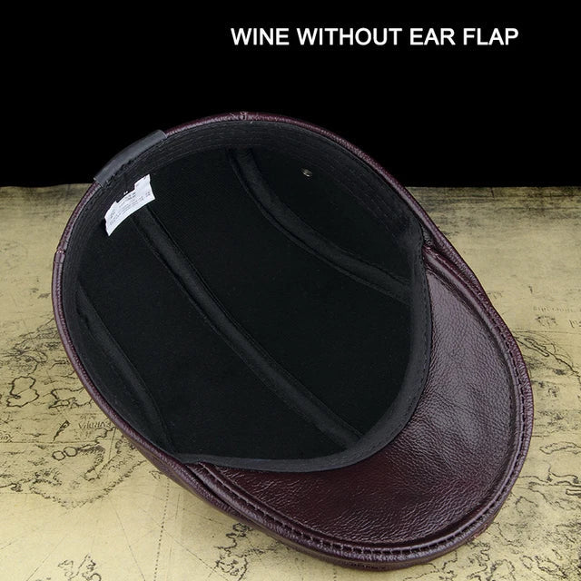 Authentic Leather Father's Baseball Cap