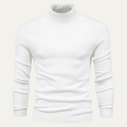 Men’s Modern High Collar Turtleneck Sweater