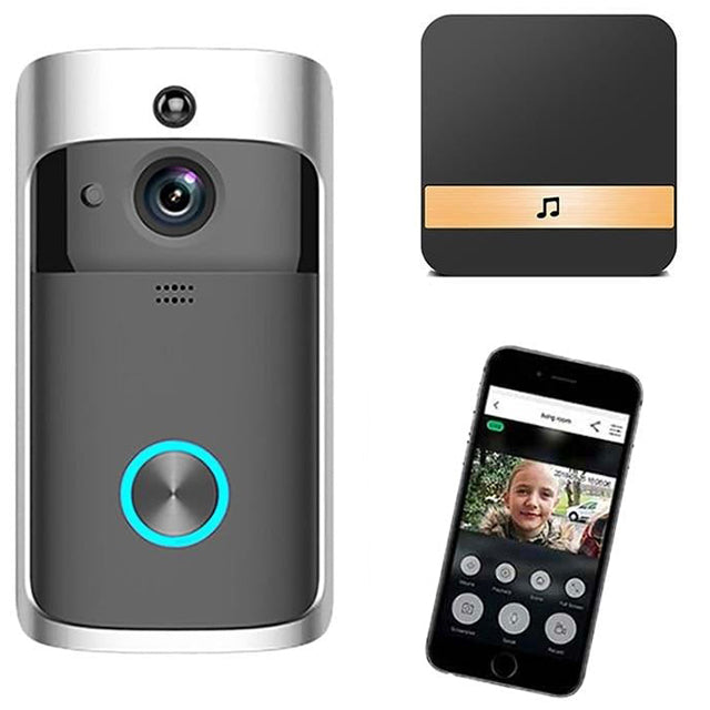 Wireless HD Doorbell Camera with Night Vision and Audio - BritishElegance