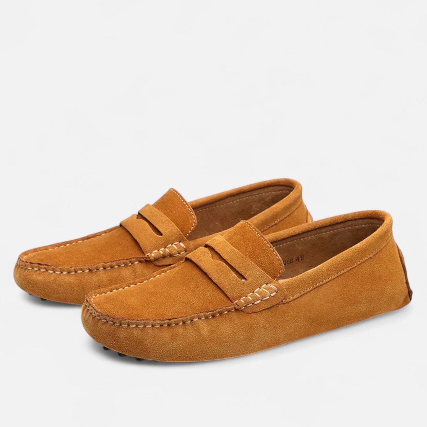 Men’s Suede Penny Driving Loafers