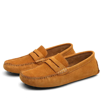 Italian Casual Black Loafers