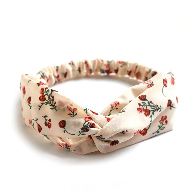 Bohemian Chic Headband – Soft Elastic Hair Tie