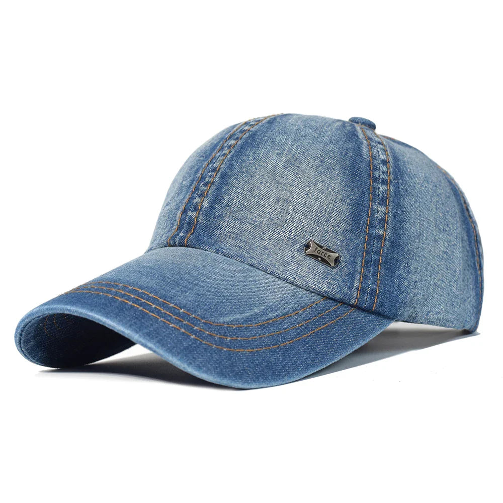 Classic Fitted Cotton Baseball Cap - BritishElegance