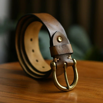 Genuine Leather Mens Belt